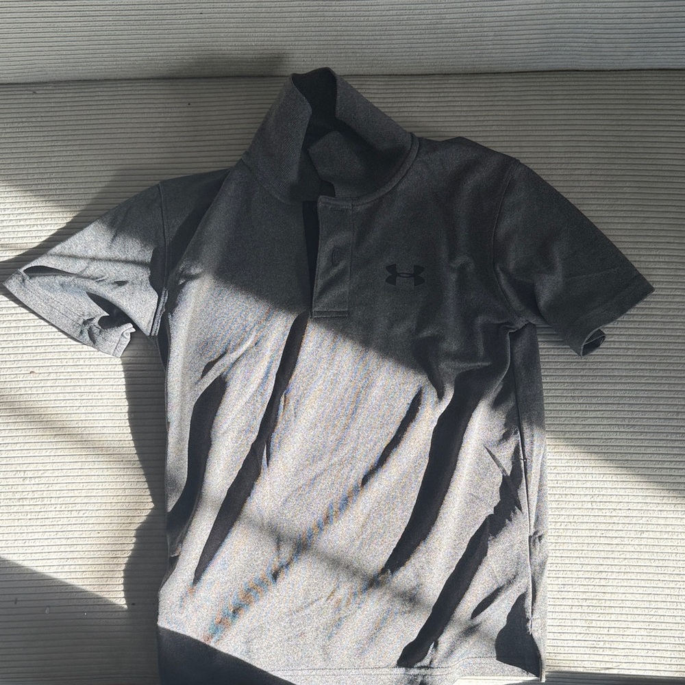 Under Armour Men's Charcoal Polo Shirt